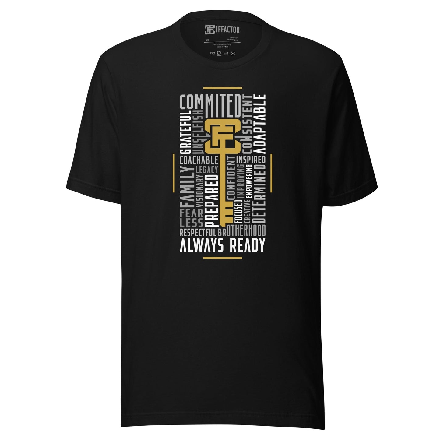 IFFACTOR is The Word T-Shirt - Black