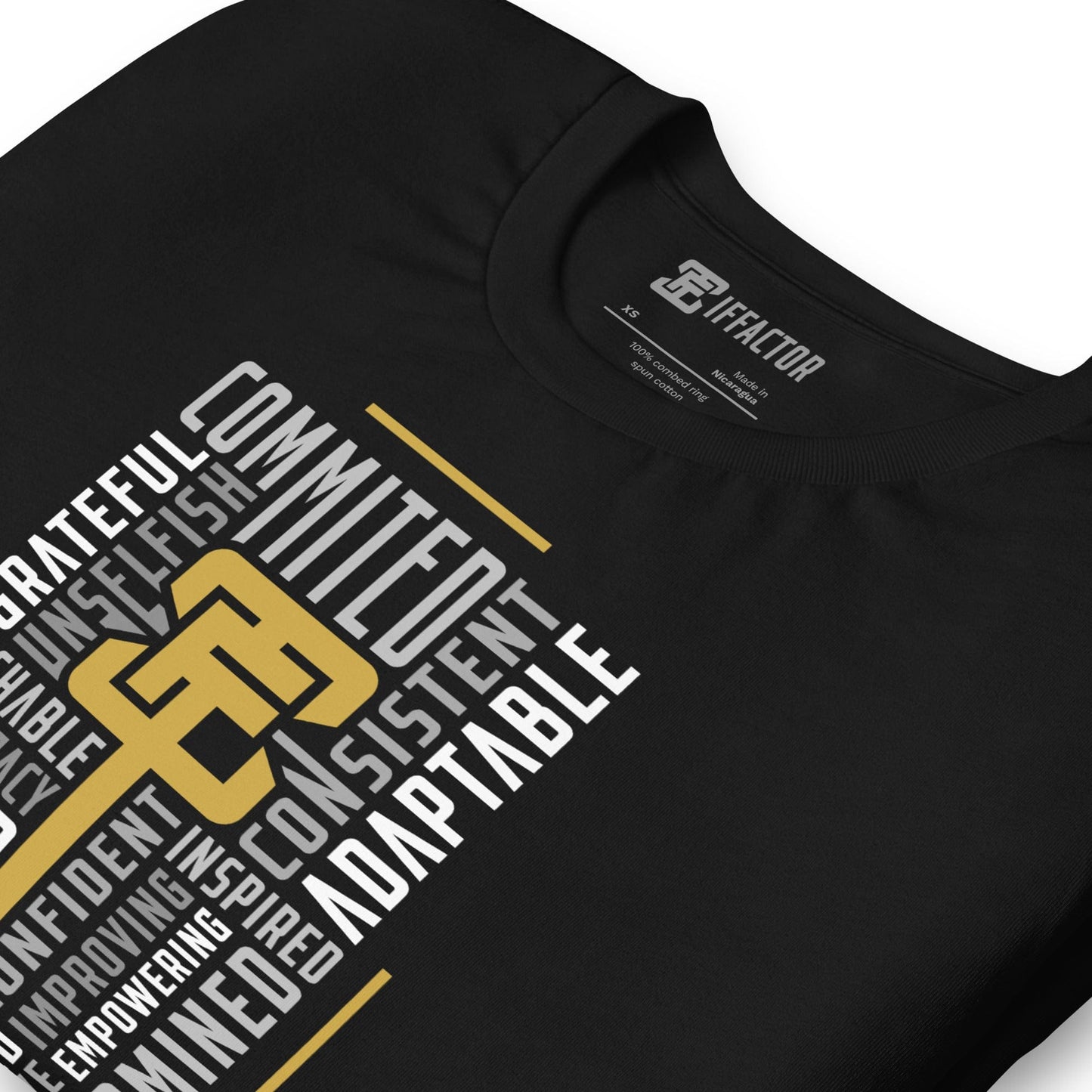 IFFACTOR is The Word T-Shirt - Black