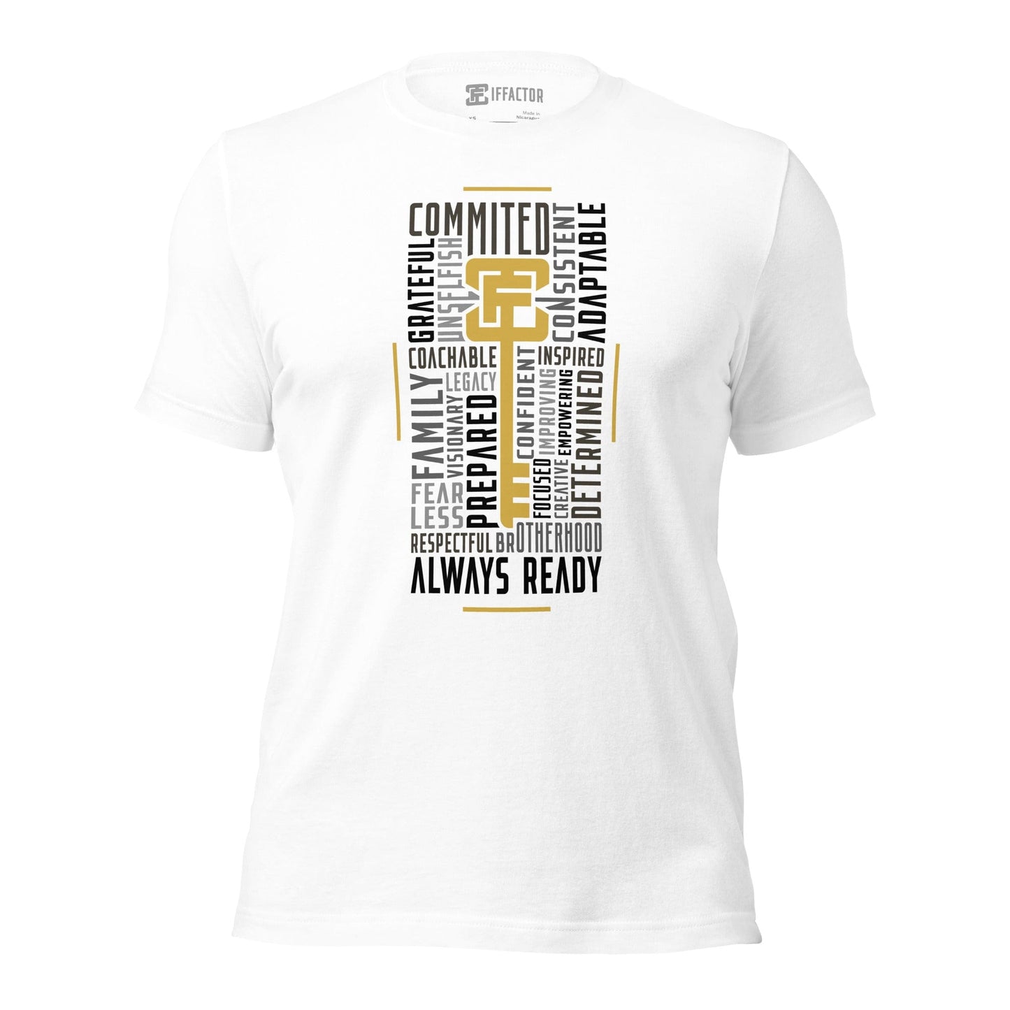 IFFACTOR is The Word T-Shirt - White