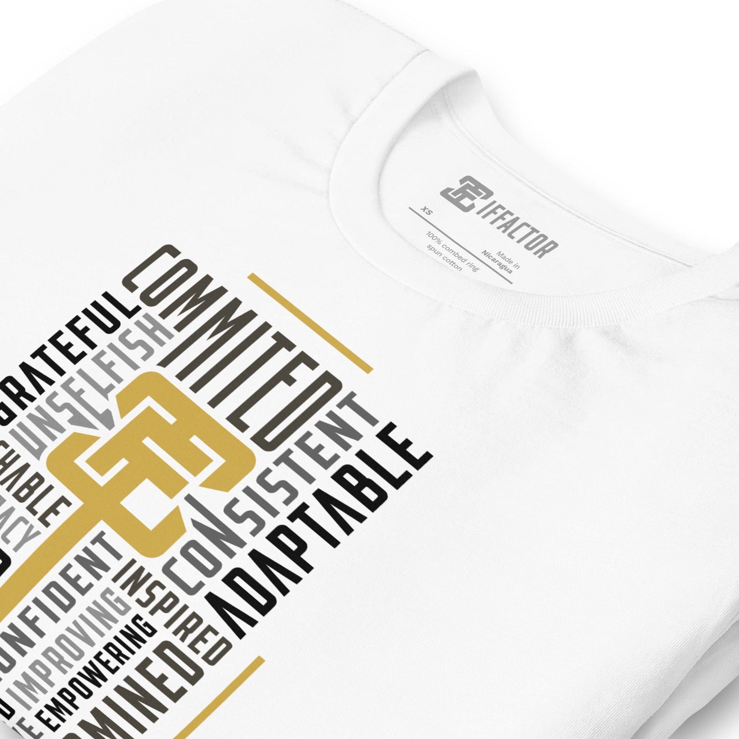IFFACTOR is The Word T-Shirt - White