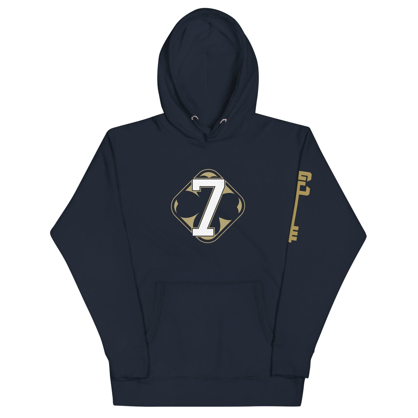 Isaiah Foskey Lucky Number 7 Hoodie - Navy